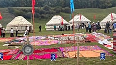 Ethno-village in Kyrchyn Gorge, Kyrgyzstan