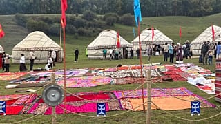 Ethno-village in Kyrchyn Gorge, Kyrgyzstan