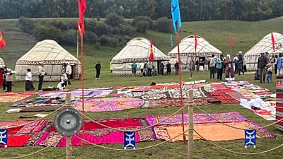 Ethno-village in Kyrchyn Gorge, Kyrgyzstan