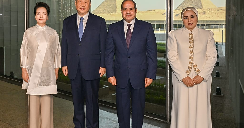Xi Jinping visits Grand Egyptian museum as China and Egypt deepen strategic ties