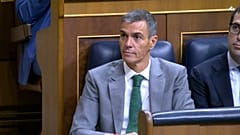 Pedro Sánchez durante la comparecencia por la crisis de Ceuta, 3 de septiembre de 2026