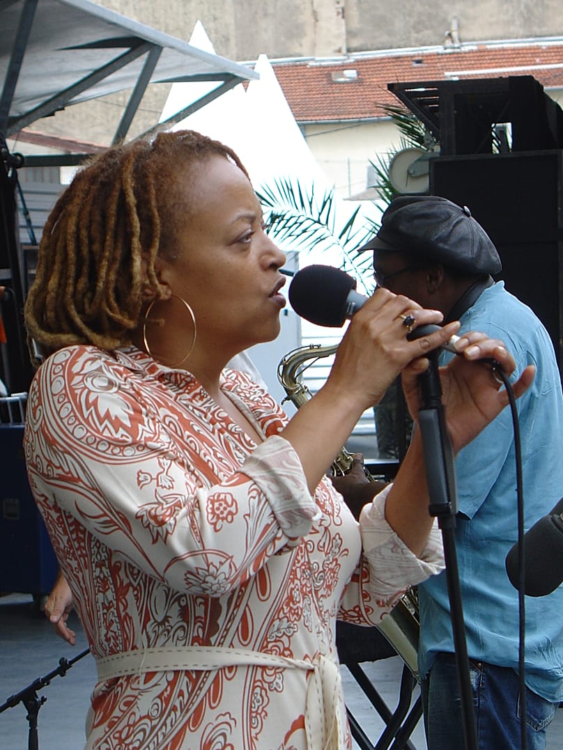 Cassandra Wilson et David Murray en 2007 au festival Jazz à Vienne