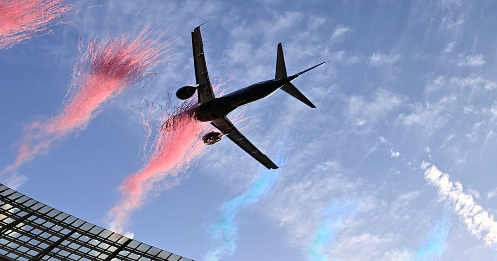 South Africa probes low-flying passenger Jets at rugby match