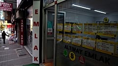 İstanbul'da bir emlakçı