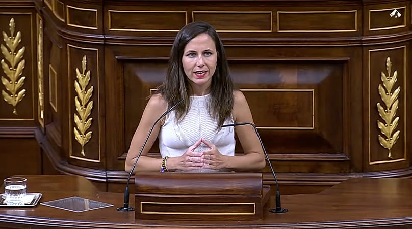 Ione Belarra, líder de Podemos
