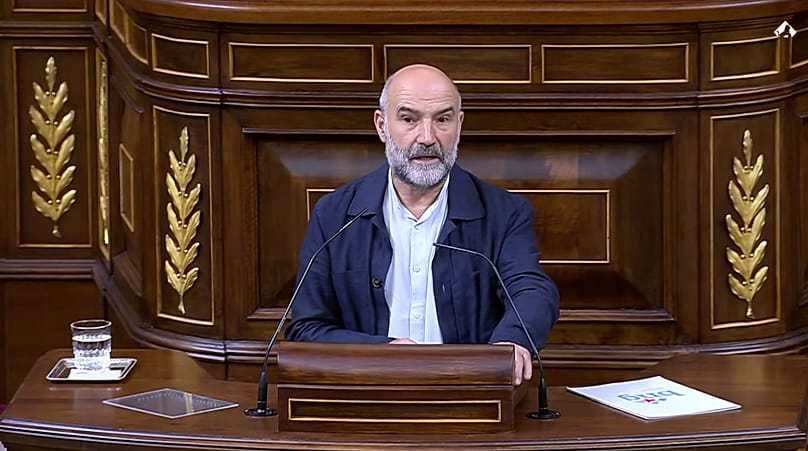 Néstor Rego, diputado del Bloque Nacionalista Galego (BNG)