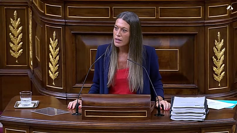 La portavoz de Junts, Míriam Nogueras