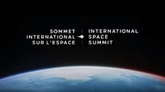 Le sommet international sur l’espace se tiendra à Paris les 9 et 10 septembre 2026.