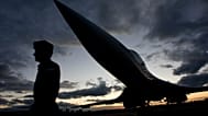 FILE: Russia's strategic bomber Tu-160 or White Swan seen at Engels Air Base near Saratov, 7 August 2008