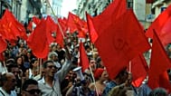 Protesto organizado pelo Partido Comunista Português (PCP)