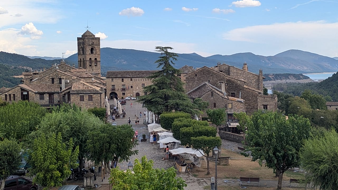 Aínsa is a medieval town in the Aragonese Pyrenees