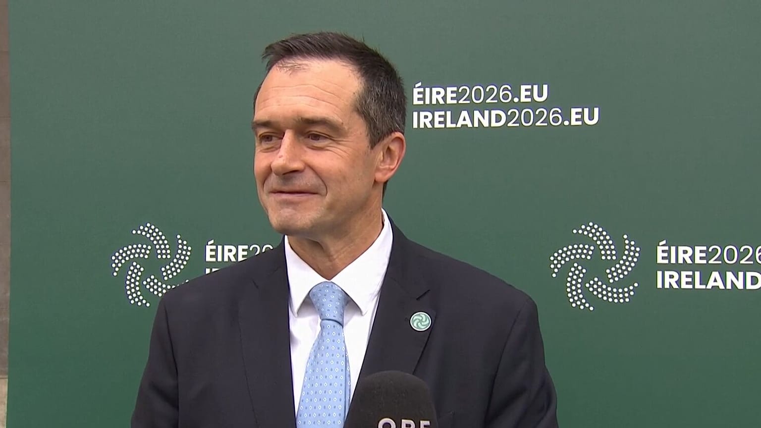 Vsevolod CHENTSOV, vice primer ministro para la Integración Europea y Euroatlántica de Ucrania, en el Consejo de Asuntos Generales en Irlanda el cuatro de septiembre de 2026.