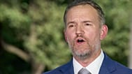 U.S. Trade Representative Jamieson Greer does a television interview outside the White House in Washington, Wednesday, Aug. 26, 2026. 