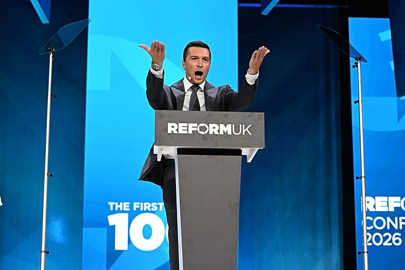Le discours de Jordan Bardella.