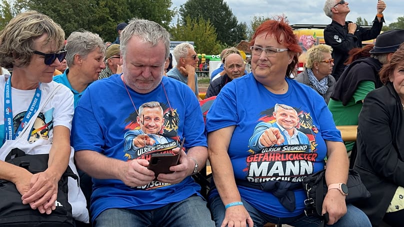 Besucher des AfD-"Familienfests", 04.09.2026 in Magdeburg