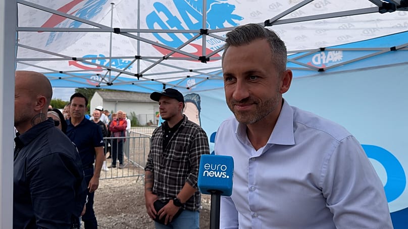 AfD-Spitzenkandidat Ulrich Siegmund in Magdeburg, Sachsen-Anhalt am 04.09.2026