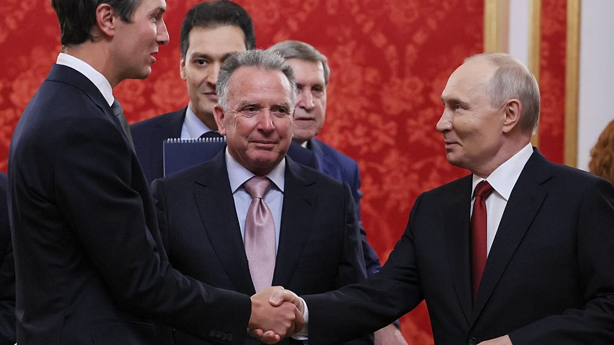 US envoy in Russia for Putin talks after 'positive' Zelenskyy meeting