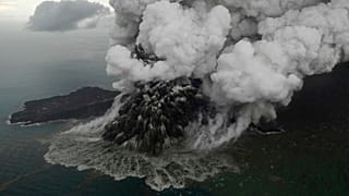 A Krakatau vulkán