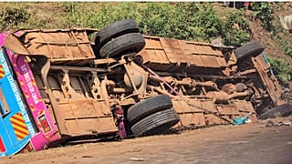 At least 25 dead in Cape Verde bus crash, most of them children and teenagers 