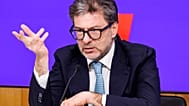 Italian Finance Minister Giancarlo Giorgetti (Roberto Monaldo/LaPresse via AP)