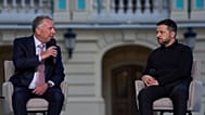 Steve Witkoff, az USA különleges megbízottja és Volodimir Zelenszkij ukrán elnök