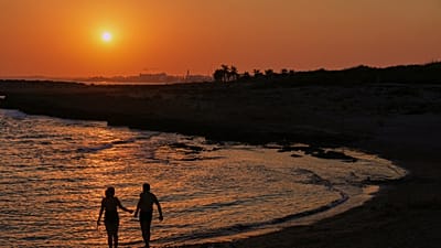 Akdeniz’in deniz suyu sıcaklığı, Kıbrıs’taki bir sahilden arşiv fotoğrafı