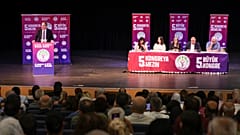 DEM Parti, 5. Olağan Kongresi'ni Ankara'daki Nazım Hikmet Kültür Merkezi'nde yaptı, 6 Eylül 2026.