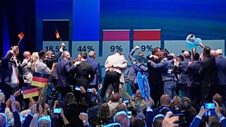 Die AfD feiert nach der Landtagswahl in Sachsen-Anhalt