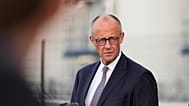 El canciller alemán y líder del partido Unión Demócrata Cristiana (CDU), Friedrich Merz, en Leuna, Alemania.