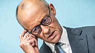 Bundeskanzler Friedrich Merz (CDU) bei einer Pressekonferenz nach der Wahl in Sachsen-Anhalt, Konrad-Adenauer-Haus, 7. September 2026