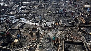 Kinshasa wedding fire kills 12 in Democratic Republic of Congo