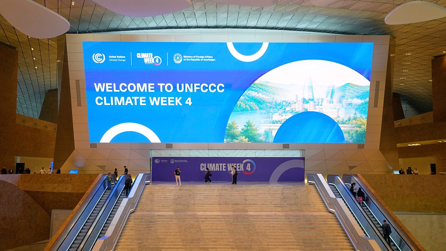 Baku Climate Action Week (BCAW) 2026, from September 7 to 11, 2026, at the Baku Convention Center