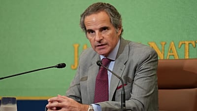 رافائيل غروسي، المدير العام للوكالة الدولية للطاقة الذرية والمرشح لمنصب الأمين العام للأمم المتحدة، في اليابان، الجمعة 26 يونيو 2026