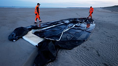 Illegal migrants regularly attempt to cross the Channel into the UK