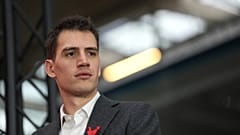 ARCHIVES. Arthur Mensch, PDG de Mistral AI, à Station F en marge du sommet sur l'intelligence artificielle à Paris, le 11 février 2025