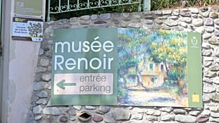 The entrance of the Renoir Museum is pictured after thieves stole four valuable Renoir paintings in Cagnes-sur-Mer, 8 September, 2026