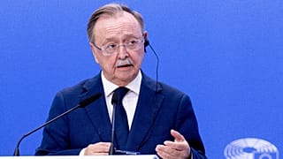 Ceuta Mayor-President Juan Jesus Vivas at the European Parliament in Brussels on Tuesday