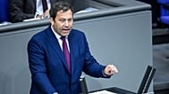 Finanzminister Lars Klingbeil (SPD) im Bundestag, Archiv