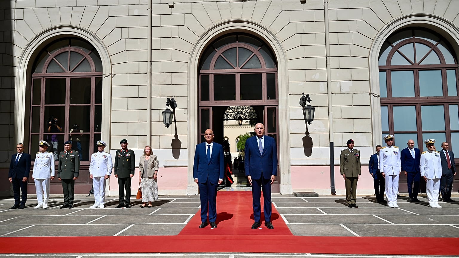 Οι Υπουργοί Άμυνας Ελλάδας και Ιταλίας στην Ρώμη