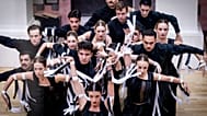 Az Állami Népi Együttes produkciója a fesztivál sajtótájékoztatóján - Budapest, 2026. szeptember 8. 