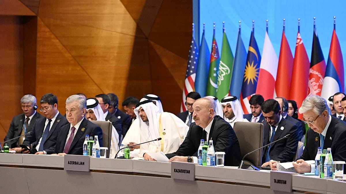Azerbaijan hosts rare summit of both converging and opposing Middle East and Asian leaders