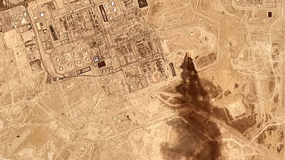 حمله به تاسیسات نفتی عربستان