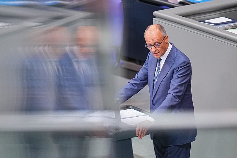 Ο καγκελάριος Φρίντριχ Μερτς (CDU) στο Bundestag, 9 Σεπτεμβρίου 2026