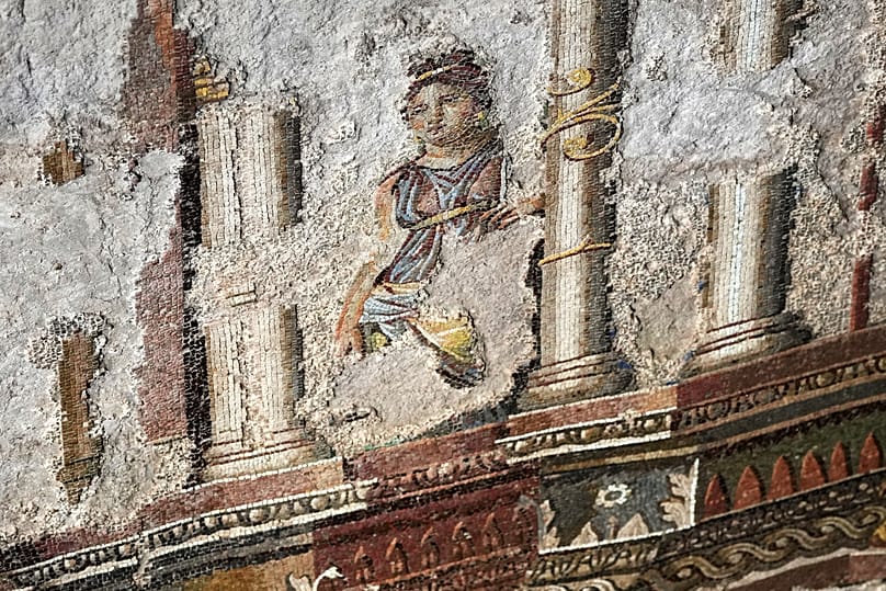 Une section du Grand Mosaïque 