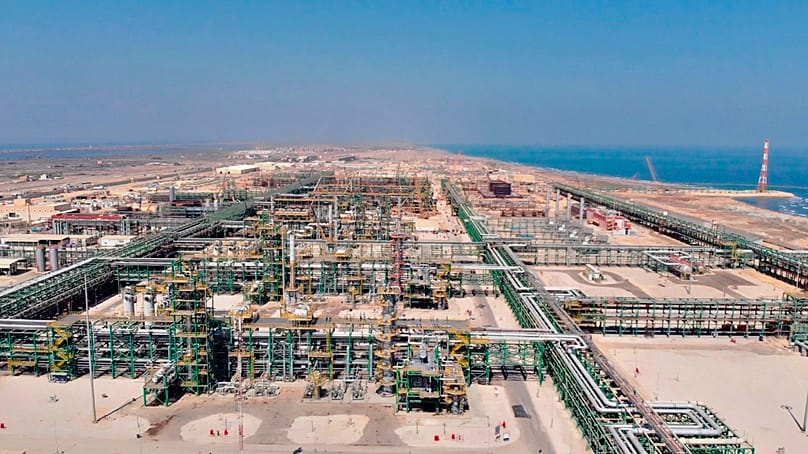 Gas facilities in Egypt 
