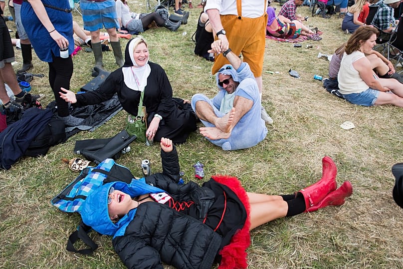 Partecipanti più facoltosi al Glastonbury Music Festival 2015