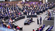 German Chancellor Friedrich Merz speaks during the general debate as part of the budget deliberations in the Bundestag, 9 September, 2026 