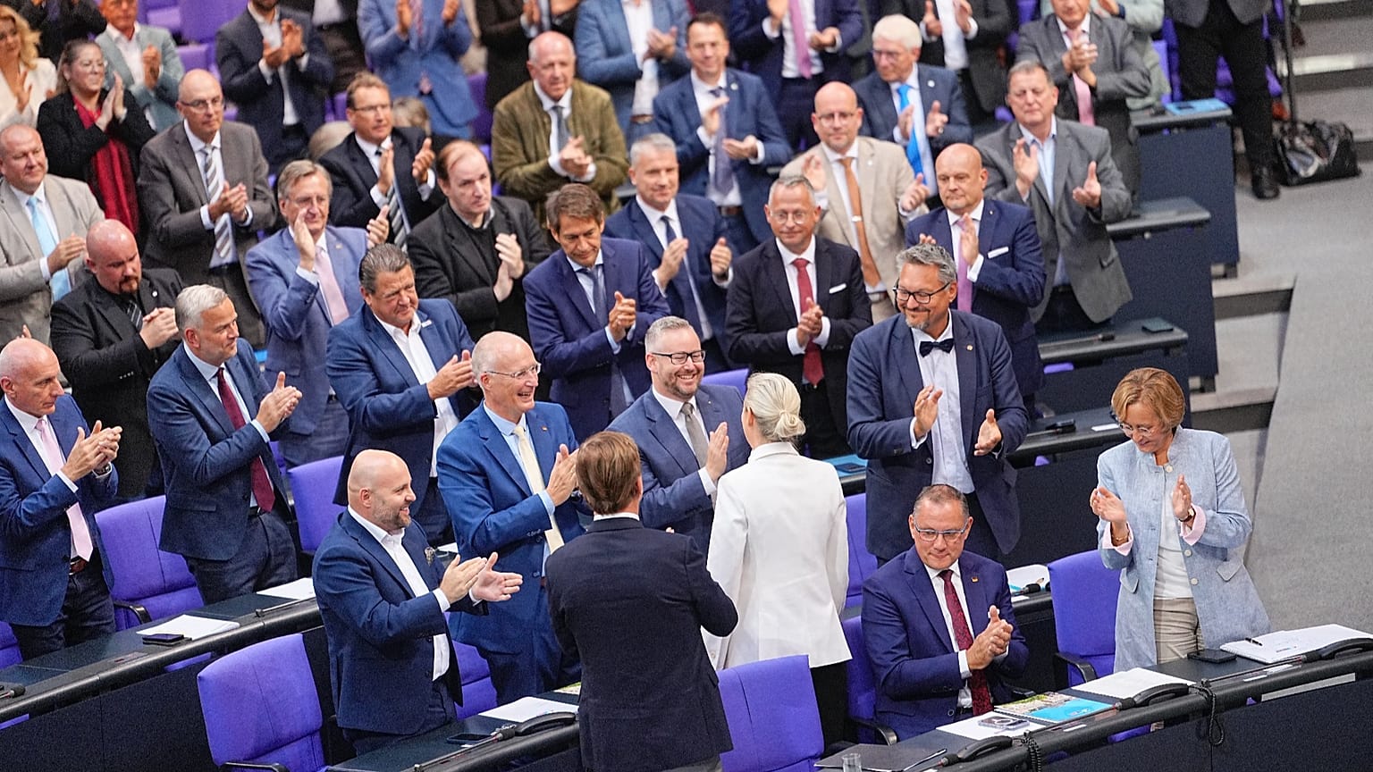AfD-Co-Parteivorsitzende Alice Weidel im Bundestag, 9. September 2026
