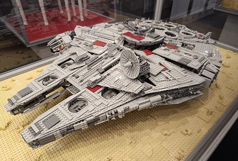 Visitors can find numerous structures from the Star Wars universe