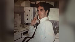 João Aguiar Jr. en la oficina del World Trade Center